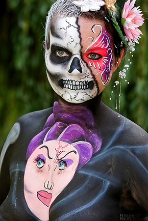 Scary Good Face Paintings