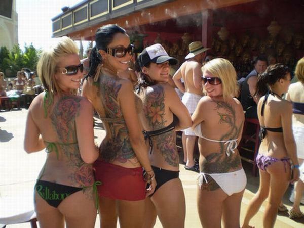  Women Dressed With Ink