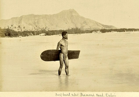 1st Known Surfer, 1890 Hawaii