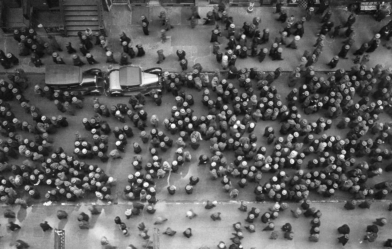margaret bourke white hats in the garment district