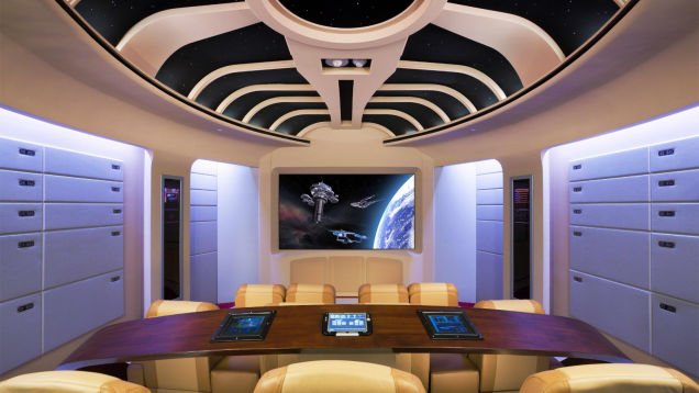 This Star Trek: TNG home theater