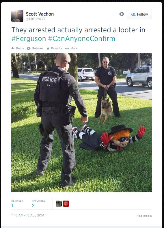 Ground breaking Ferguson news!