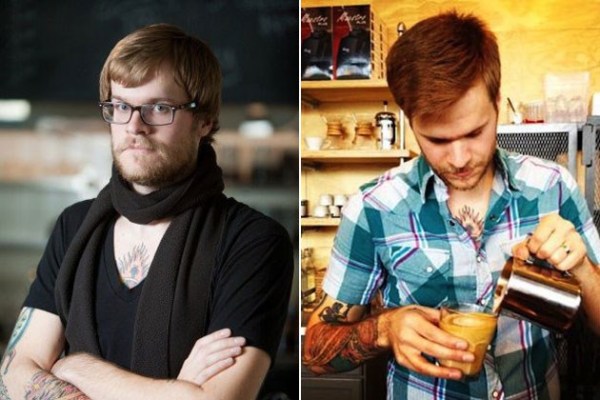 A hipster barista's photo was first uploaded to Quickmeme 2 years ago, and the man in that meme is Dustin Mattson. According to his Twitter, he's still making awesome coffee.