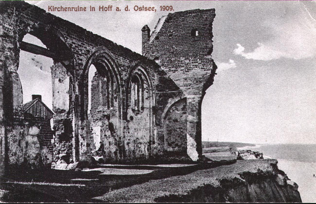 Year 1909, most of the northern wall is gone.