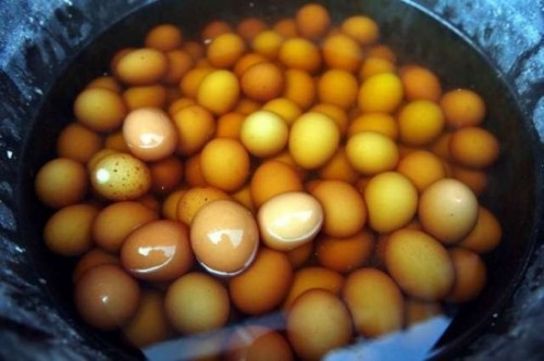 There exists a Chinese delicacy called Virgin Boy Eggs that are eggs boiled in prepubertal schoolboys urine. <a href= "http://www.huffingtonpost.com/2012/03/29/virgin-boy-eggs_n_1387312.html" target="_blank">Source</a>.