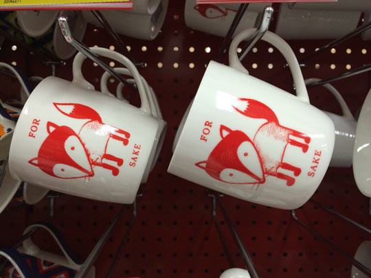 fox's sake mug - For Sake For Sake