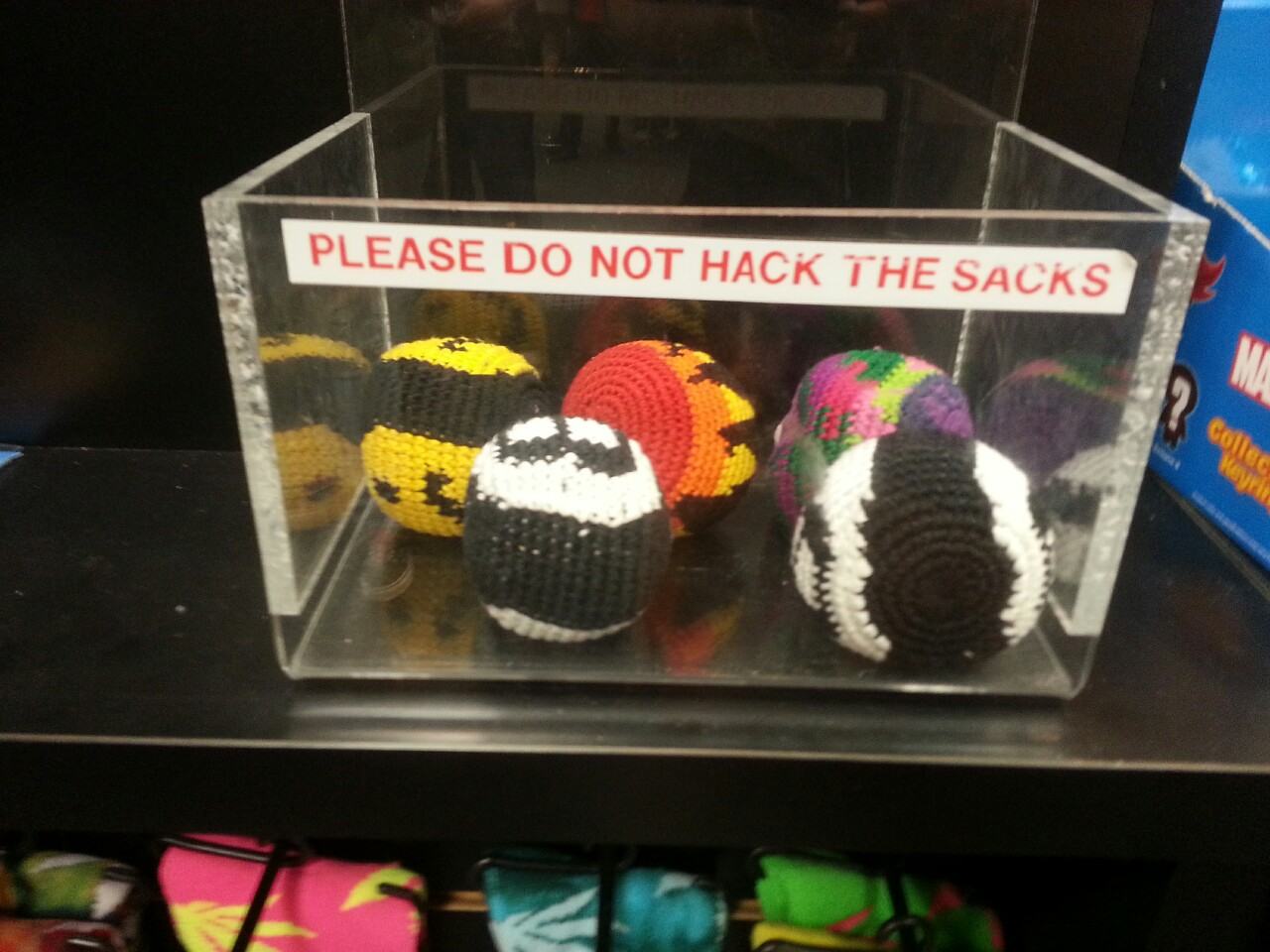 Please Do Not Hack The Sacks
