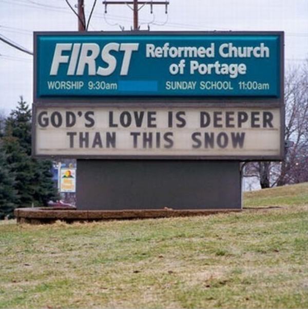 20 - Silly Church Signs