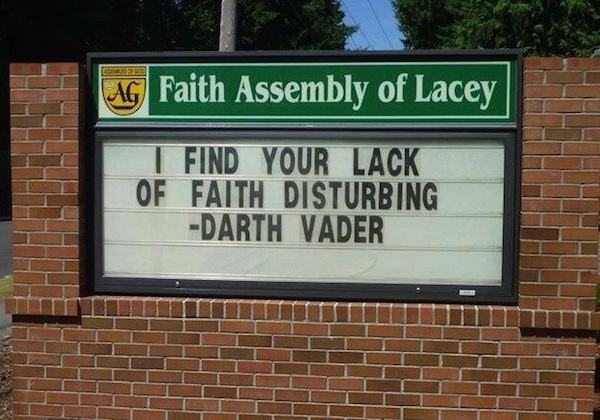 20 - Silly Church Signs