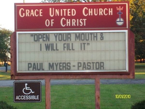 20 - Silly Church Signs