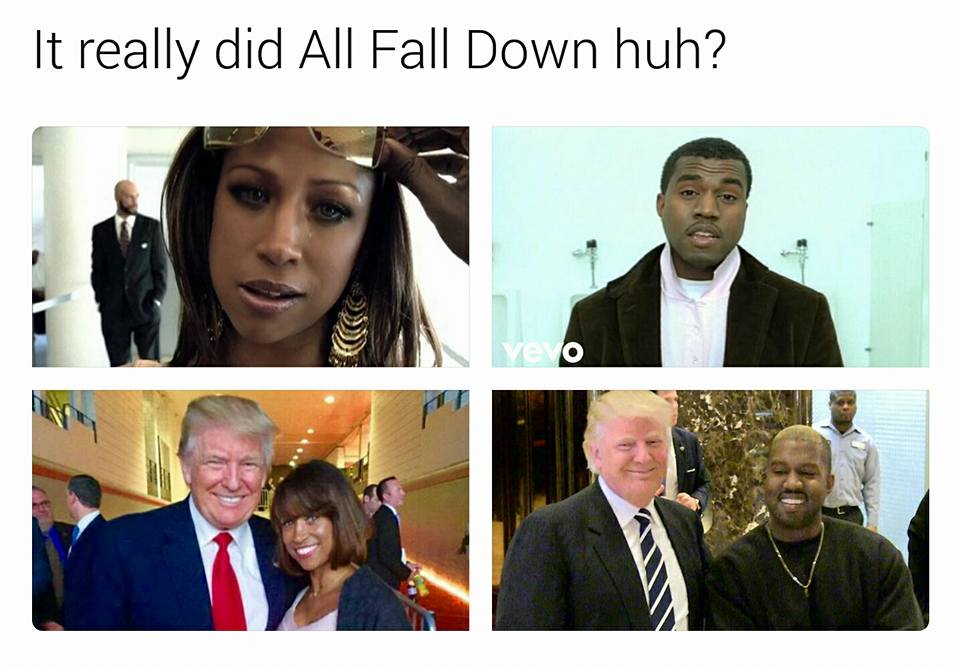 kanye west all falls down - It really did All Fall Down huh?