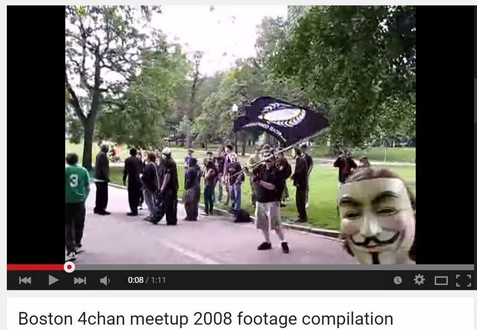 alt right meet up 4chan - 'K o Dr. Boston 4chan meetup 2008 footage compilation