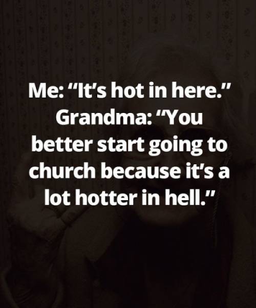 19 Burns from Grandma