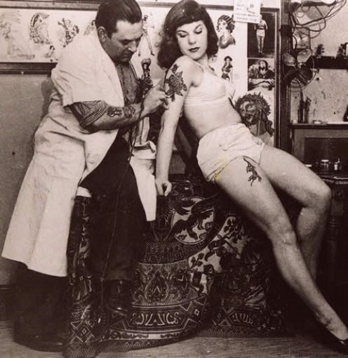 Tattoos in the early 1900s