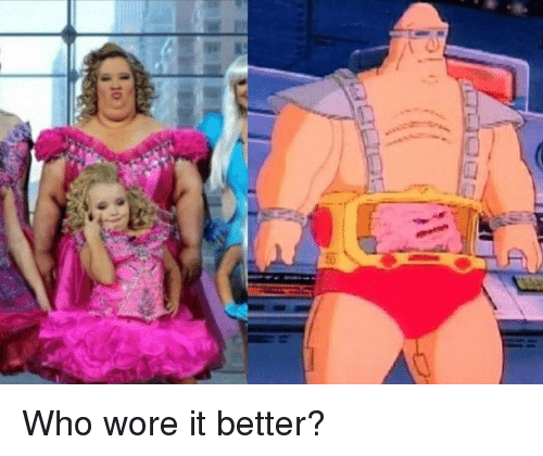 honey boo boo child - Bote Who wore it better?