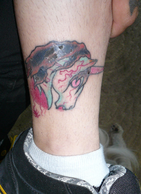 Awesomely Bad Unicorn Tattoos