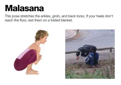 Drunk Yoga Positions