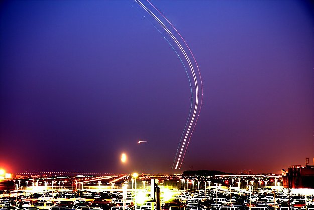 San Francisco Airport Time Lapse Photography.