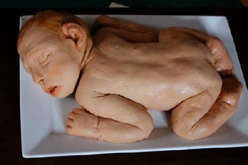 real looking baby cake