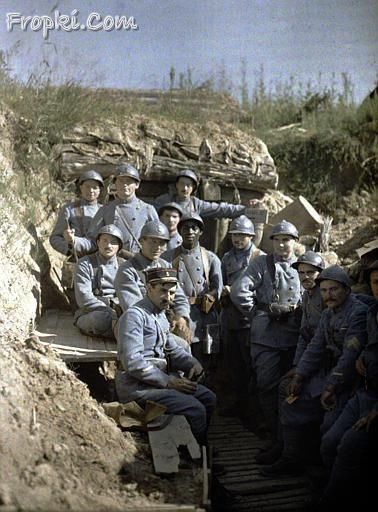 Digitally Colored Pictures From World War I