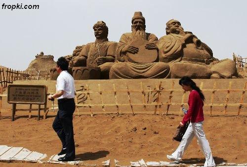 Chinese Sand Sculptures