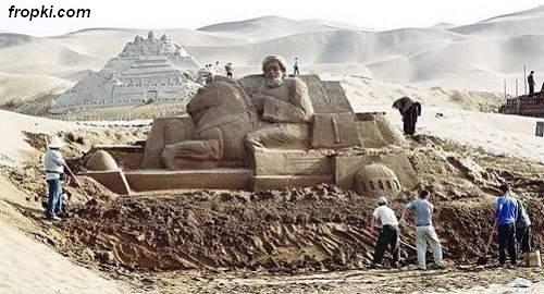 Chinese Sand Sculptures