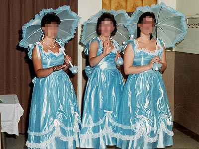 Ugliest Bride's Maid Dresses Ever
