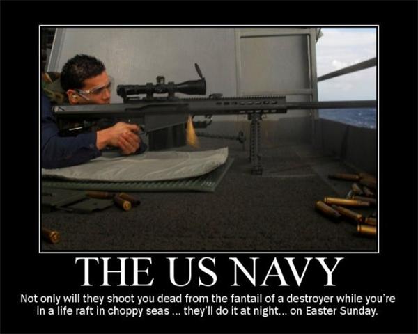 U.S. Navy Snipers... Stupid Pirates