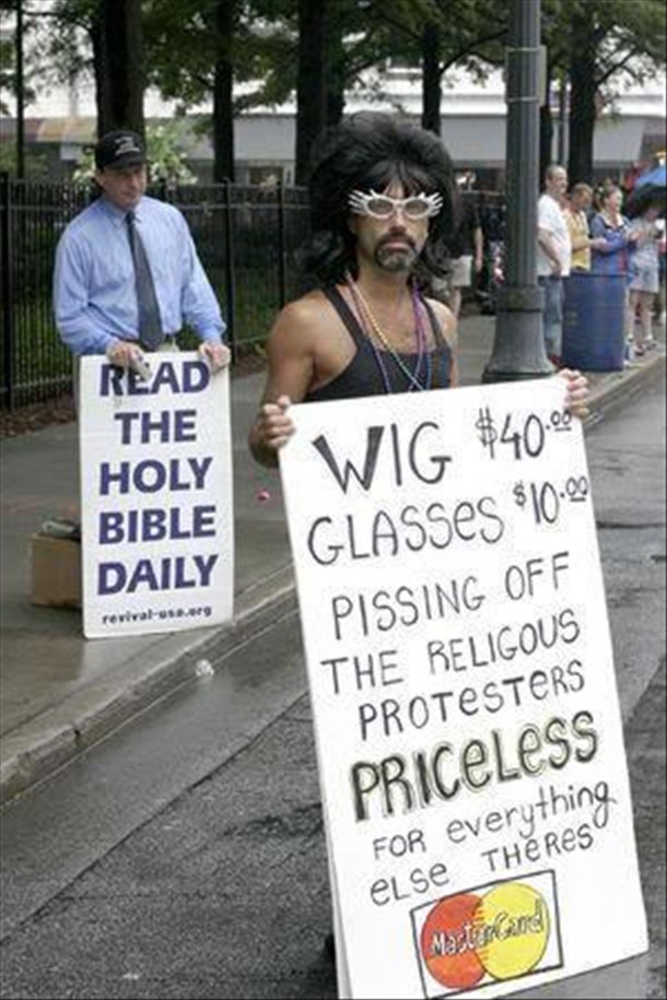 Ridiculous Protest Signs