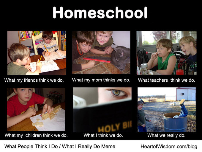 What People Think I Do  School