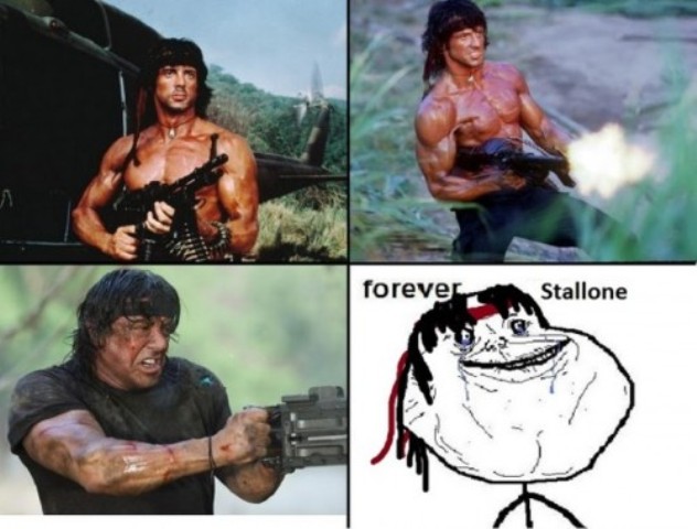 forever stallone meme - forever Stallone