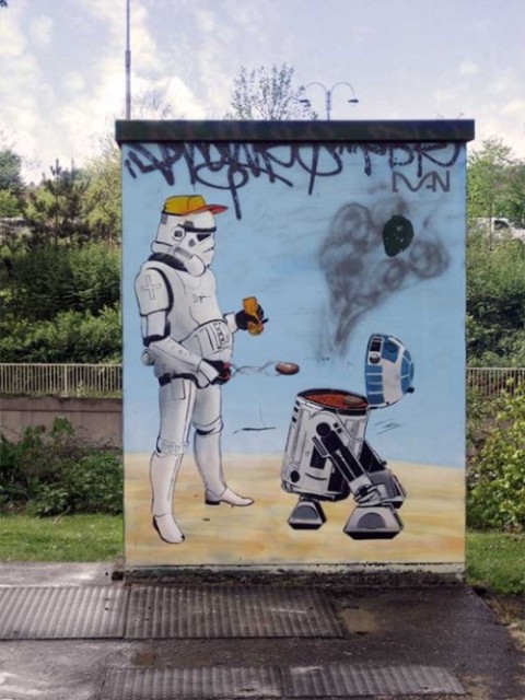 star wars graffiti