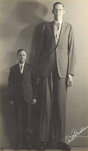 Robert Wadlow - World's Tallest Man (was not in sideshows)