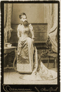 Madame Clofullia - The Bearded Lady of Geneva