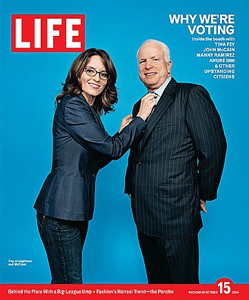 This photo was taken during the 2004 primaries for the cover of LIFE magazine.