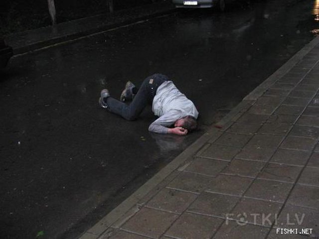 Passed Out On The Street