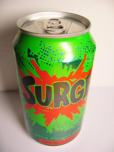 Surge hasn't been sold in over 10 years