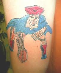 Never get a Patriots tat in NY