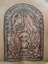 Stained glass style Link
