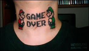Mario & Luigi Game over