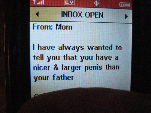 Cause Daddy's penis always did suck.