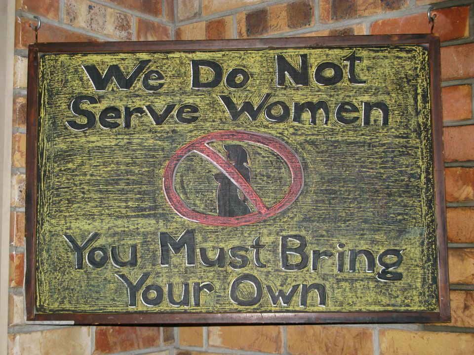 awesome bar sign