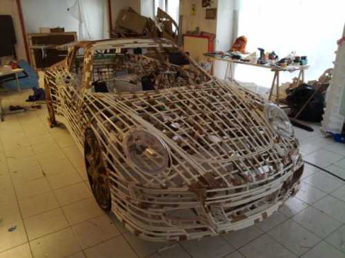 How to make a porche for a couple hundred bucks