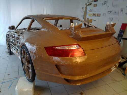 How to make a porche for a couple hundred bucks