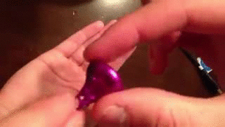 How to open a Hershey's Kiss the right way