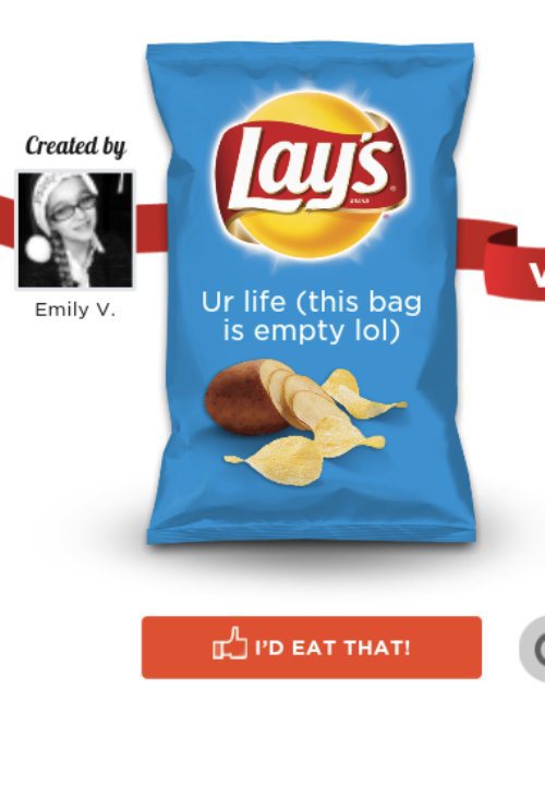 Lay's Contest Gets Trolled - Pop Culture Gallery