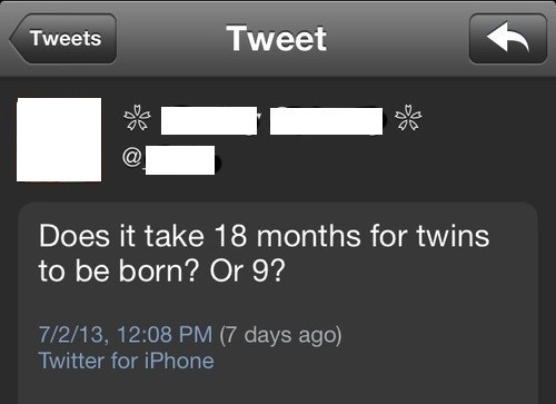 Please, Don't Reproduce...