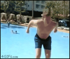 diving into shallow water gif - 4GIFS.com