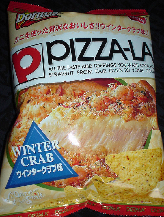 Winter Crab Pizza
