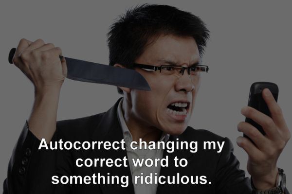 microphone - Autocorrect changing my correct word to something ridiculous.